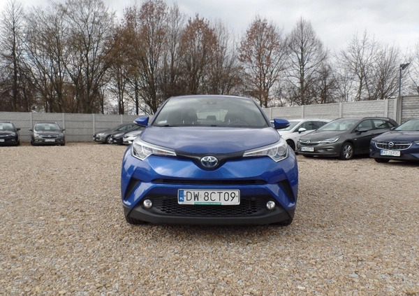 Toyota C-HR cena 77800 przebieg: 143880, rok produkcji 2018 z Gołańcz małe 301